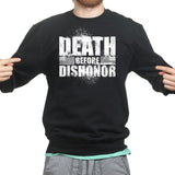 Unisex Death Before Dishonor Hoodie Style003