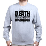 Unisex Death Before Dishonor Hoodie Style001