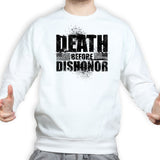 Unisex Death Before Dishonor Hoodie Style001