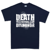 Men's Death Before Dishonor T-shirt Style001