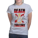 Ladies Death To Traitors T-shirt Style001