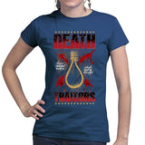 Ladies Death To Traitors T-shirt Style001