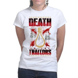 Ladies Death To Traitors T-shirt Style001