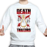 Unisex Death To Traitors Sweatshirt Style001