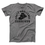 Crate Challenge Survivor 2021 Funny Men/Unisex T-Shirt