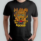 Def Leppard Band Letâ€™s Get Rocked T-shirt