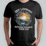 Def Leppard Summer Stadium Tour 2024 Vintage T-shirt