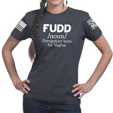 Ladies Definition of FUDD T-shirt