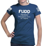 Ladies Definition of FUDD T-shirt