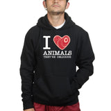 I Love Animals Hoodie Style001