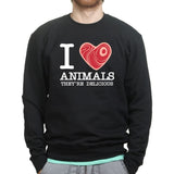 I Love Animals Sweatshirt Style001