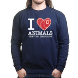 I Love Animals Sweatshirt