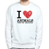 I Love Animals Sweatshirt Style001