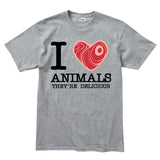 I Love Animals Men's T-shirt Style001