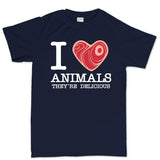 I Love Animals Men's T-shirt Style001