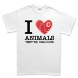 I Love Animals Men's T-shirt Style001