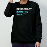 Democracy is on the ballot shirts
