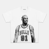 DENNIS RODMAN WHITE TEE Style001