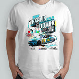 Denny Hamlin Checkered Flag Sports 2024 WsÃ¼rth 400 Race win shirts