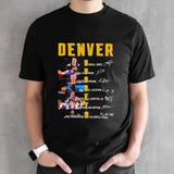 Denver Nuggets NBA Players 2024 Signatures Shirts