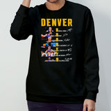 Denver Nuggets NBA Players 2024 Signatures Shirts