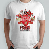 Denver Pioneers 2024 NCAA mensâ€™s hockey national champions line change poster shirts