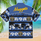 Denver Tropical Flower Hawaiian T-Shirt