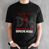 Depeche Mode Enjoy The Silence Thank You For The Memories T-shirt
