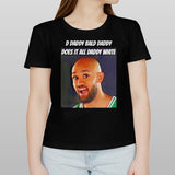 Derrick White d daddy bald daddy does it all daddy white shirt