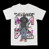 Virgil Abloh "Designer" Graphic Tee Style001