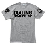 Dialing Scares Me Men's T-shirt