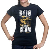Ladies Terrorist Scum T-shirt Style001