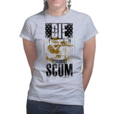 Ladies Terrorist Scum T-shirt Style001