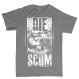 Men's Terrorist Scum T-shirt Style001