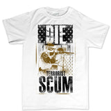 Men's Terrorist Scum T-shirt Style001