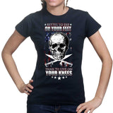 Die On Your Feet Ladies T-shirt Style001