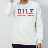 Dilf Freedom Fam I Love Freedom T-shirt