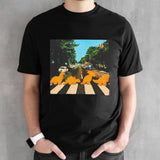 Dino Nugget Abbey Road shirts