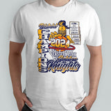 District Champions 2024 Eastern York Golden Knights Basketball T-shirts