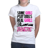 Girls, Dolls, and Hunting - Ladies T-shirt Style001