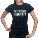 Ladies Don't Buy Guns T-shirt Style001