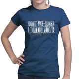Ladies Don't Buy Guns T-shirt Style001