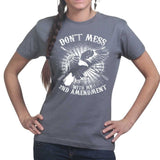 Ladies Mess With The 2nd Amendment T-shirt Style001