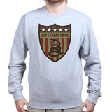 Don't Tread On Me (Shield) Sweatshirt Style001