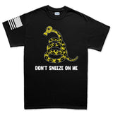 Mens Don't Sneeze On Me T-shirt Style001