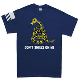 Mens Don't Sneeze On Me T-shirt Style001