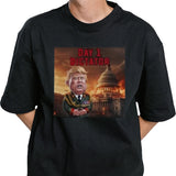 Donald Trump Day 1 Dictator Washington D.C. In Flames Shirt