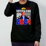 Donald Trump Votemaxing 2024 Looksmaxxing funny shirts