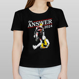 Donald Trump Vs Joe Biden The Answer 2024 shirt