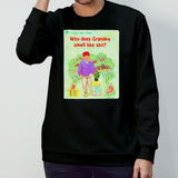 Donald Trump why does grandpa smell like shit shirts